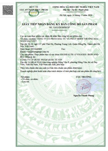 Chứng chỉ sản phẩm