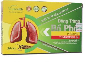 Đông trùng bổ phổi Prolung Thymomodulin