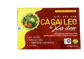 GIẢI ĐỘC GAN CÀ GAI LEO XẠ ĐEN (đỏ)